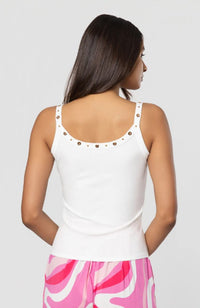 Iris Grommet Tank Top