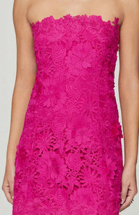 Bondi 3D Lace Jacket Hibiscus