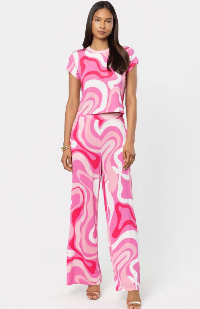 Kelela Geo Sheen Pants