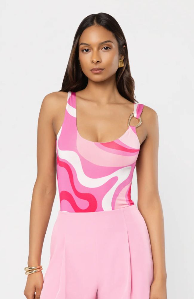 Marius Geo Sheen Bodysuit