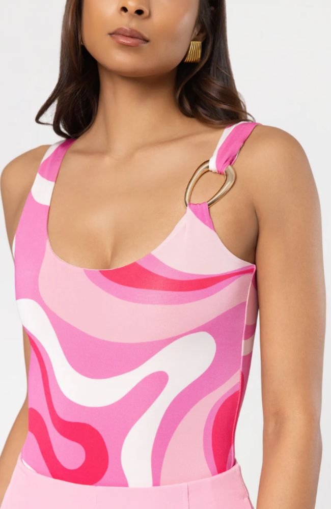 Marius Geo Sheen Bodysuit