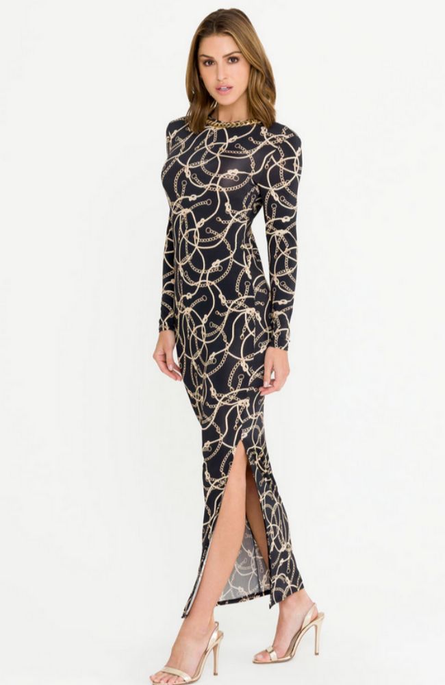 Addison Rope Chain Dress