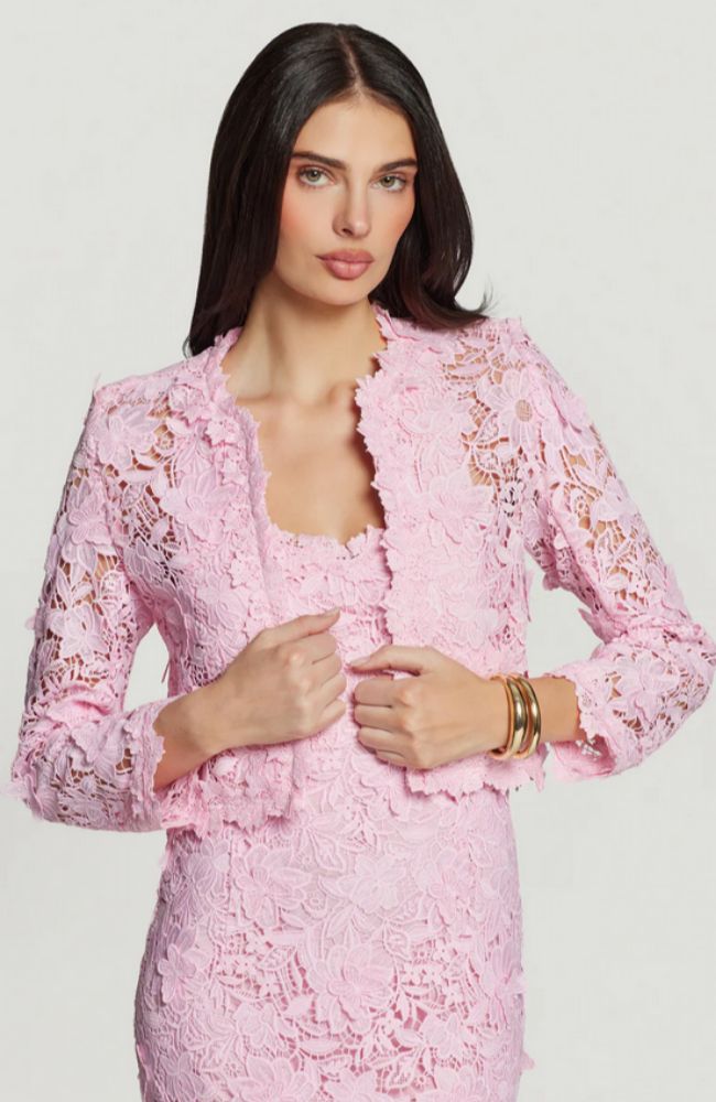 Myra 3D Butterfly Lace Jacket