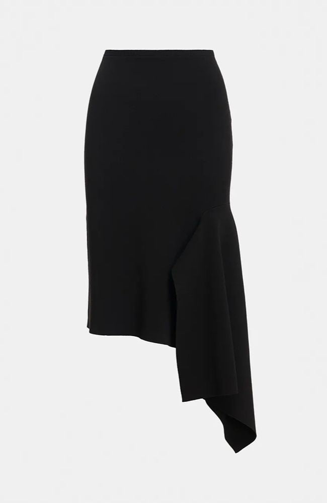 Kap Knitted Skirt with Frill