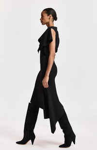 Kap Knitted Skirt with Frill