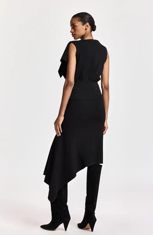 Kap Knitted Skirt with Frill