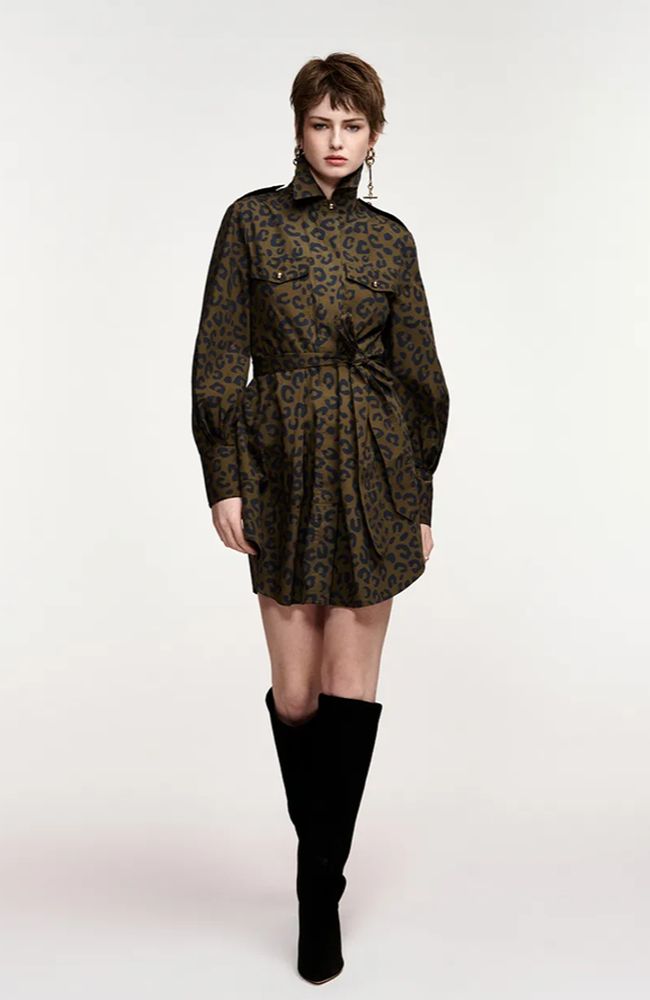 Keto Mini Shirt Dress