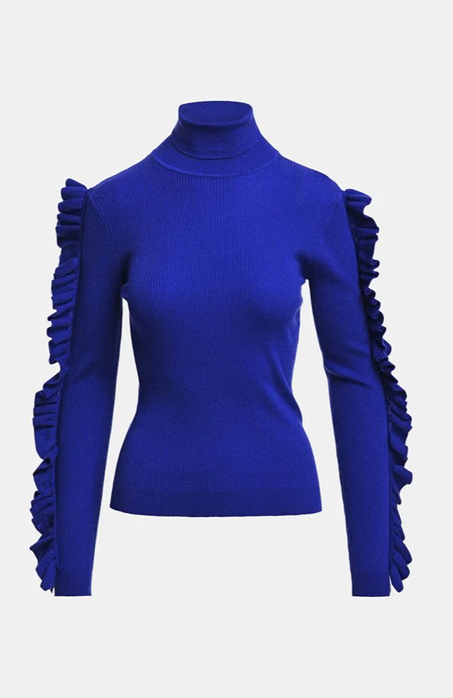 Kitty Pullover with Frills