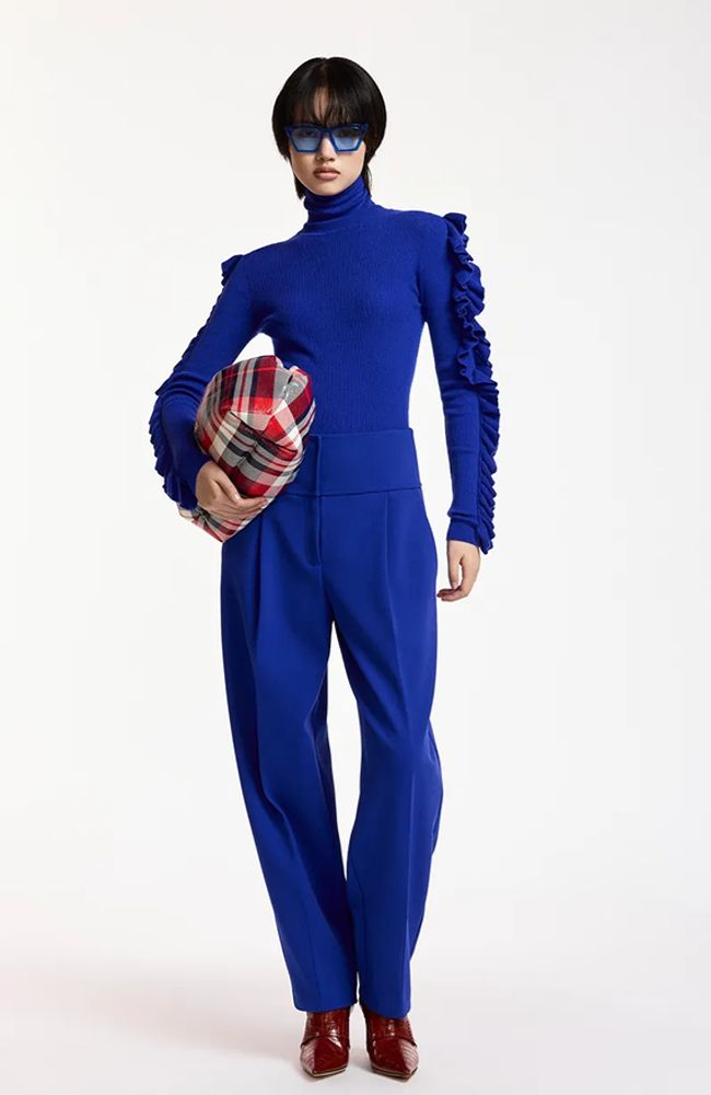 Kitty Pullover with Frills