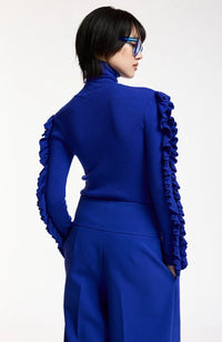 Kitty Pullover with Frills