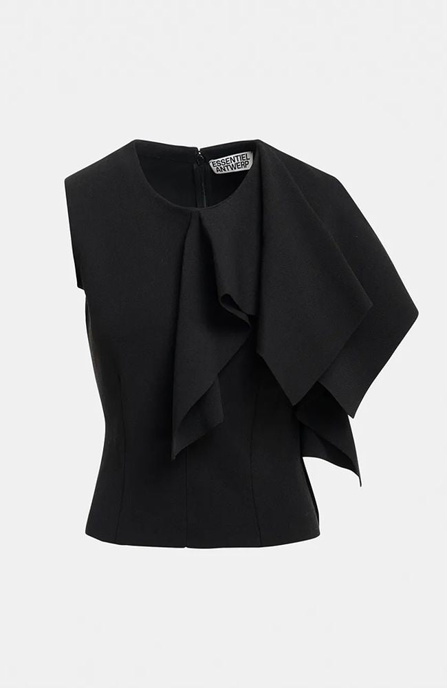 Know Knitted Top with Frill