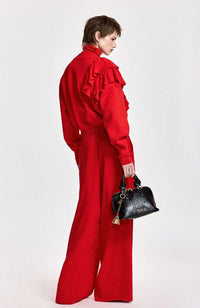 Kodi Cardigan with Frills