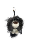 Lion Key Chain Genuine Fur