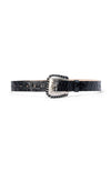 Brisa Laced Croc Emb Belt