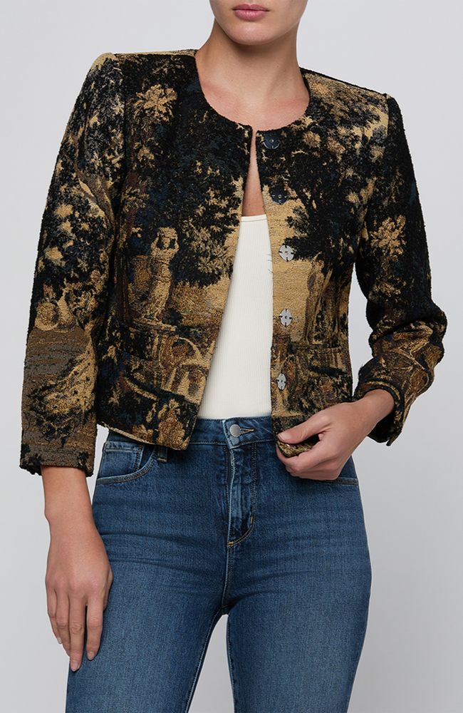 Lian Collarless Jacket