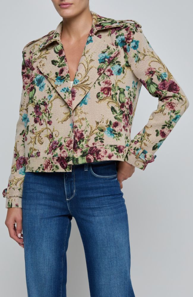 Xoey Cropped Trench