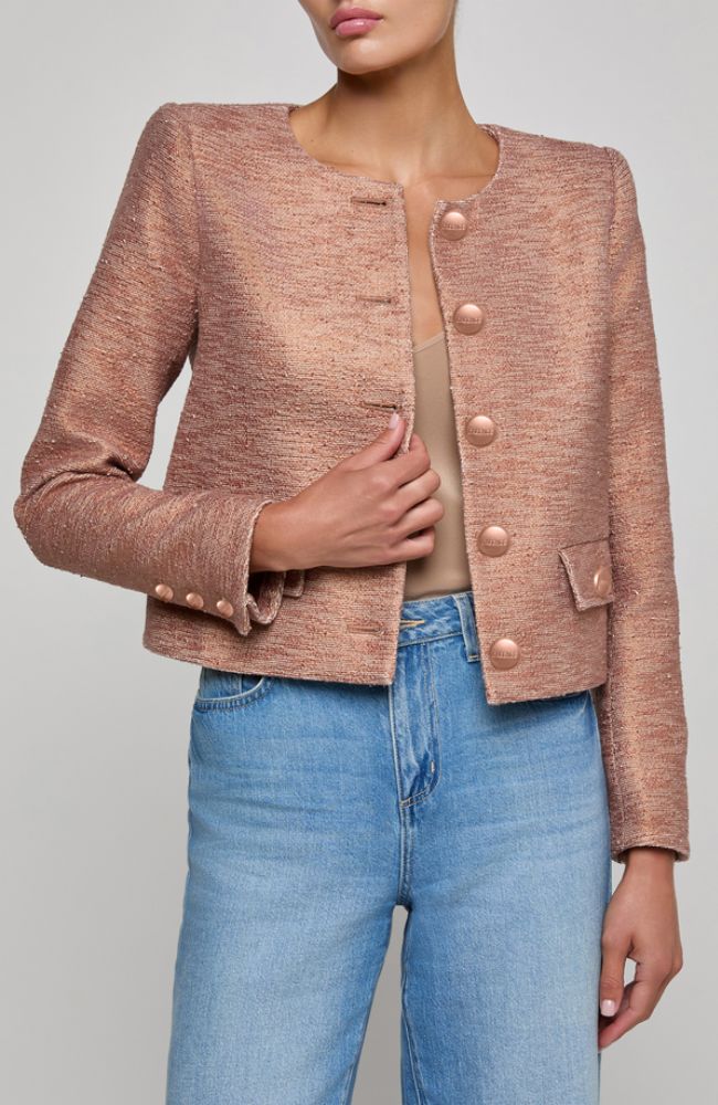 Zell Collarless Jacket