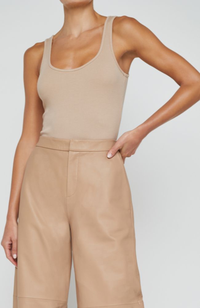 Nica Bodysuit in Malachite or Cappucino