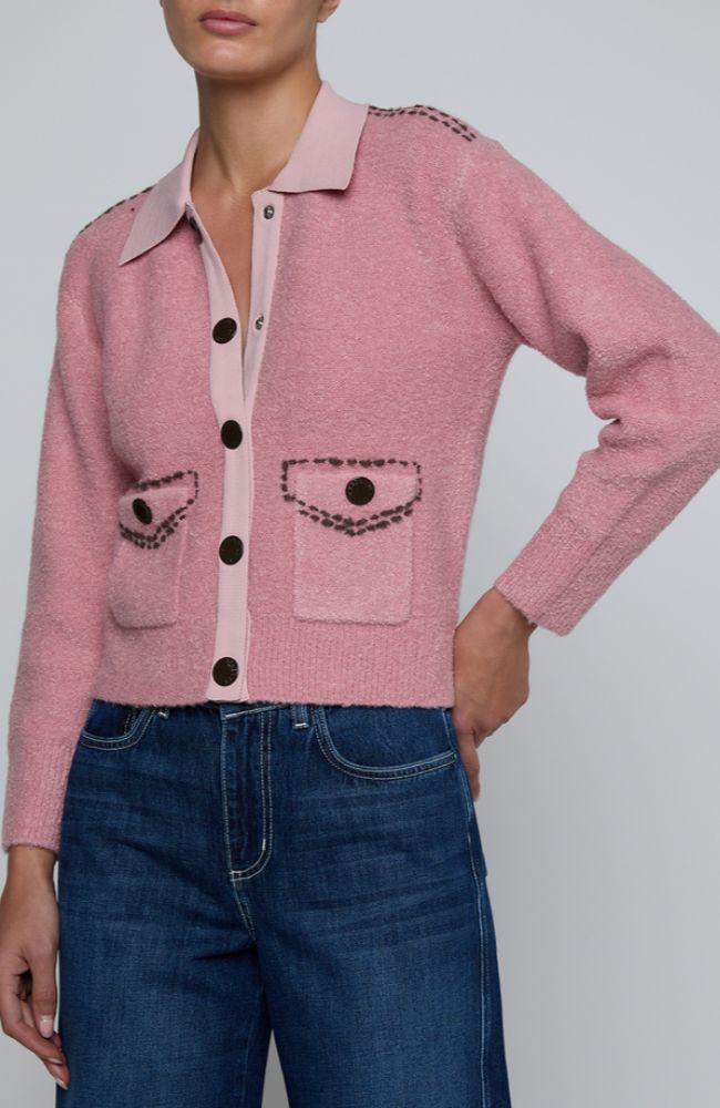 Poetry Stitch Detail Cardigan