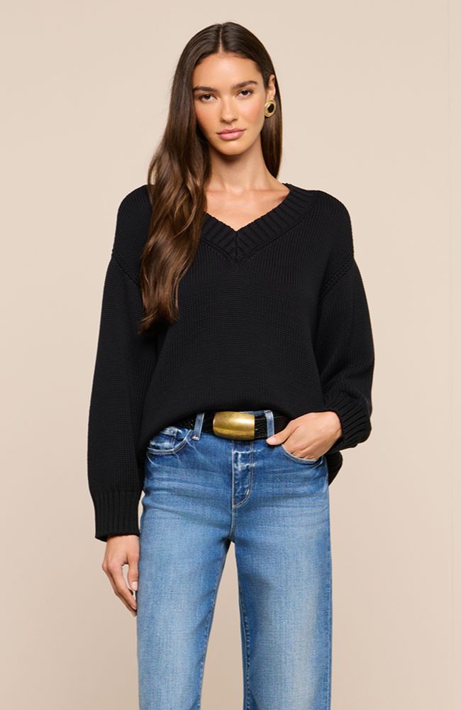 Paxton Oversized Vneck Pullover
