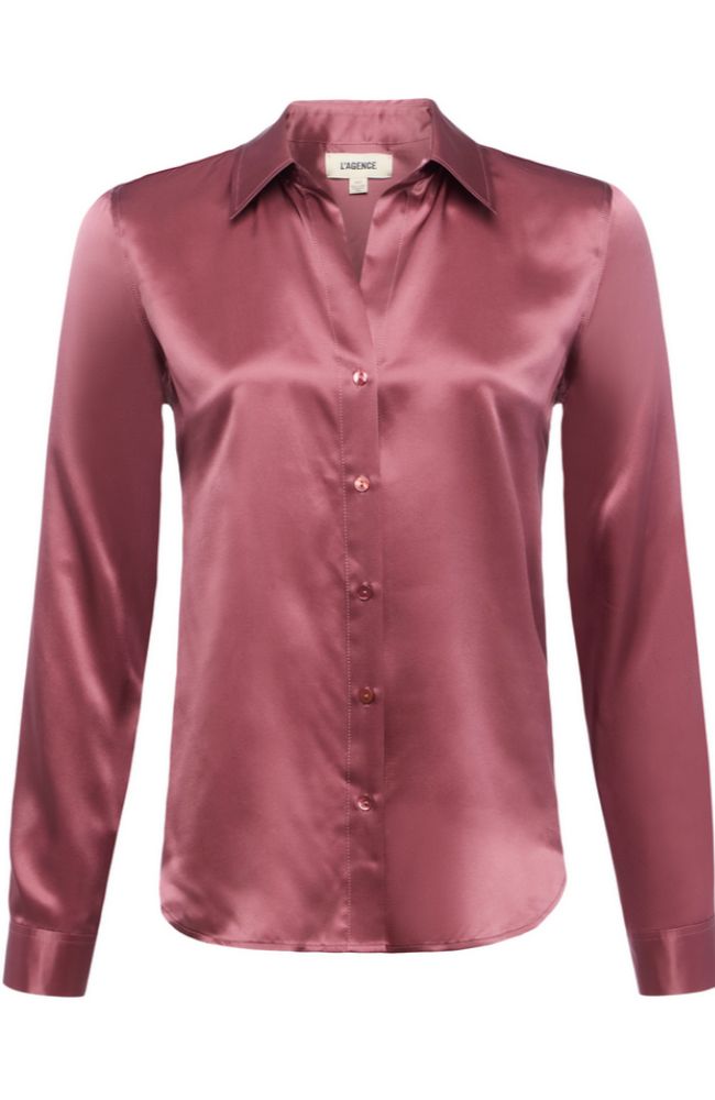 Tyler Blouse Dark Mauve