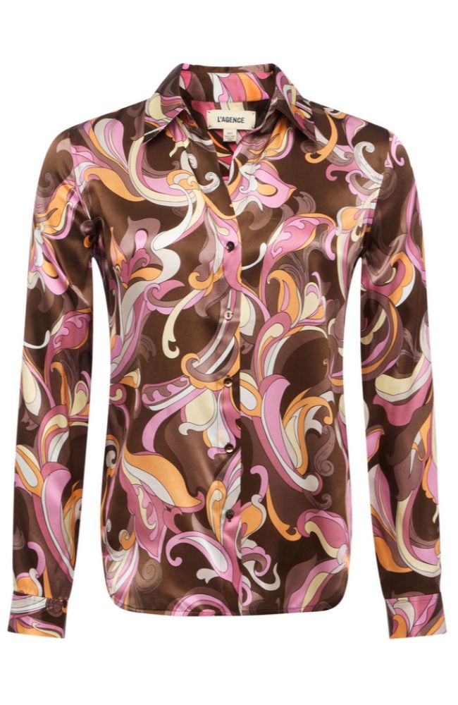 Tyler Blouse Abstract Paisley
