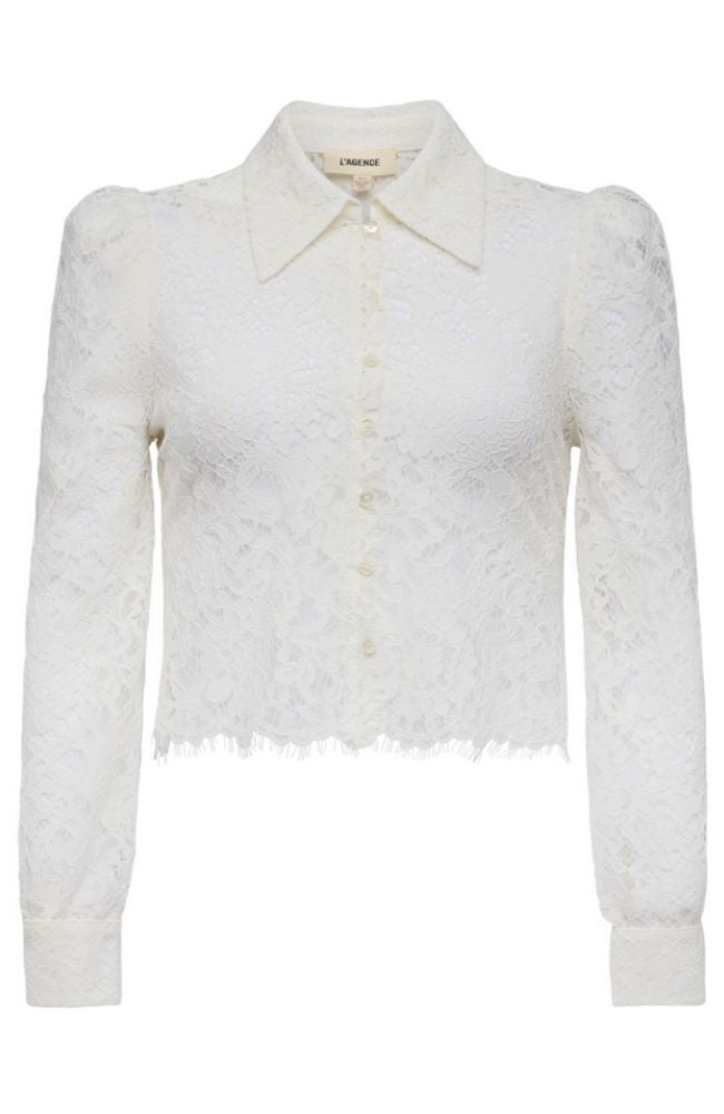 Anita Lace Button Up