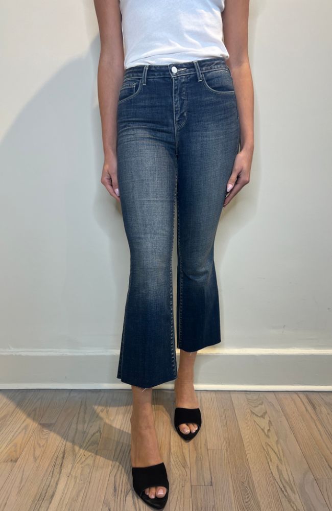 Kendra HR Crop Flare in Naples