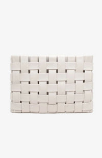 Lindy Off White Lg Clutch
