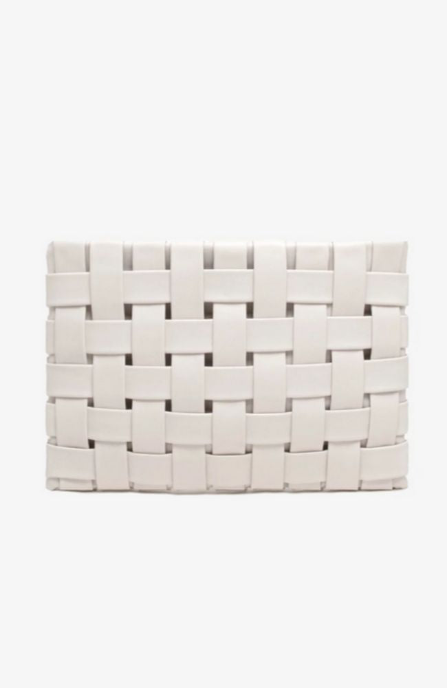 Lindy Off White Lg Clutch