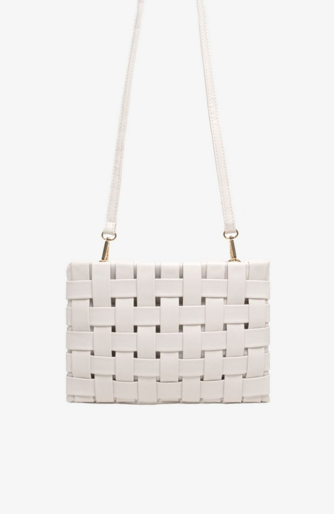 Lindy Off White Lg Clutch