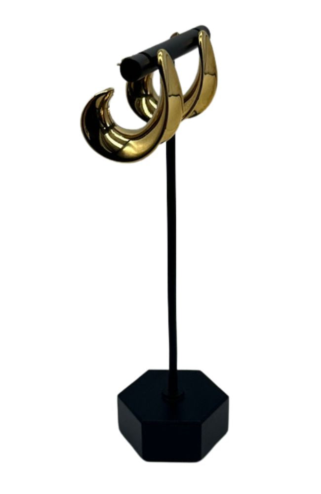 Golden Curve Earring