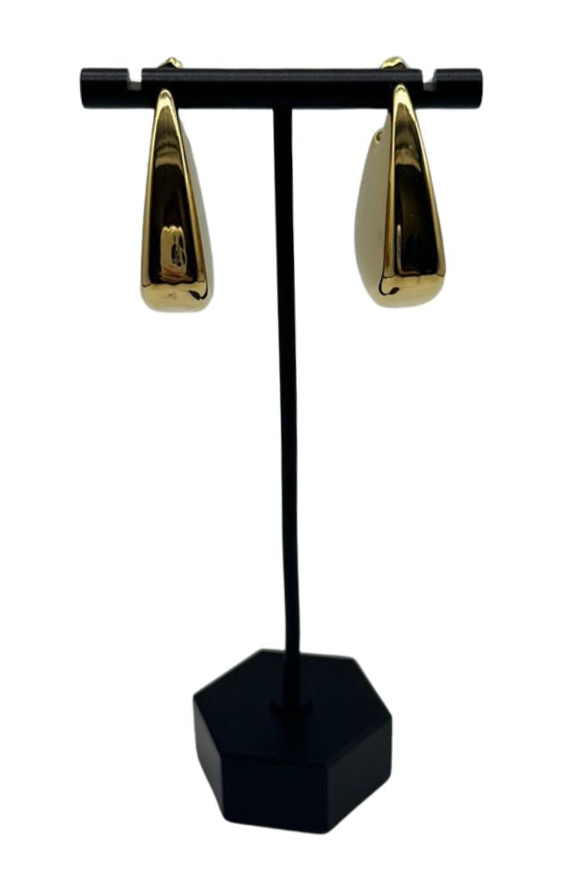 Golden Edge Earring