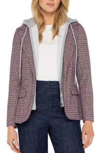 Boyfriend Blazer Removeable Hood