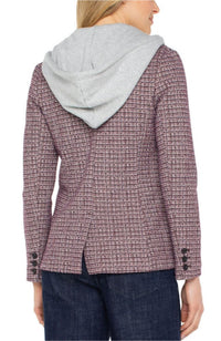 Boyfriend Blazer Removeable Hood