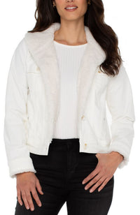 Corduroy Sherpa Trucker Jacket