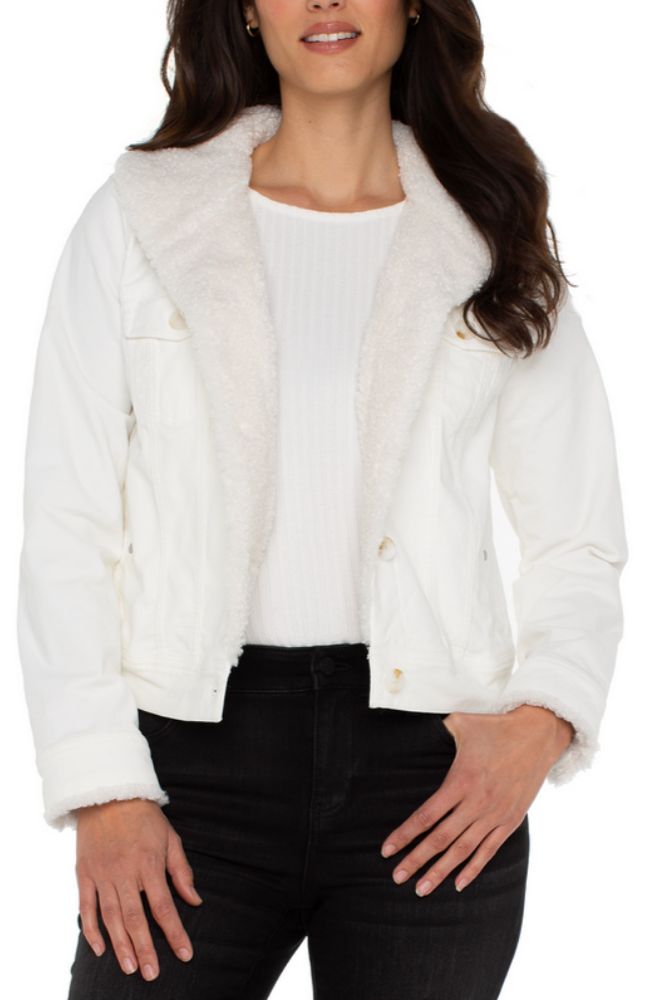 Corduroy Sherpa Trucker Jacket