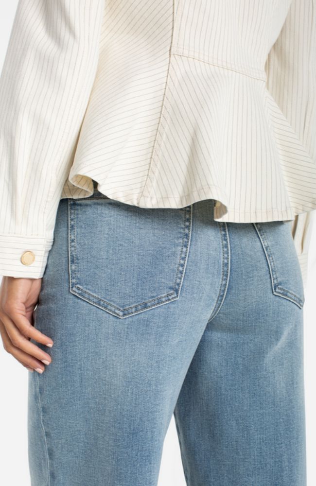 Fit and Flare Trucker Jacket