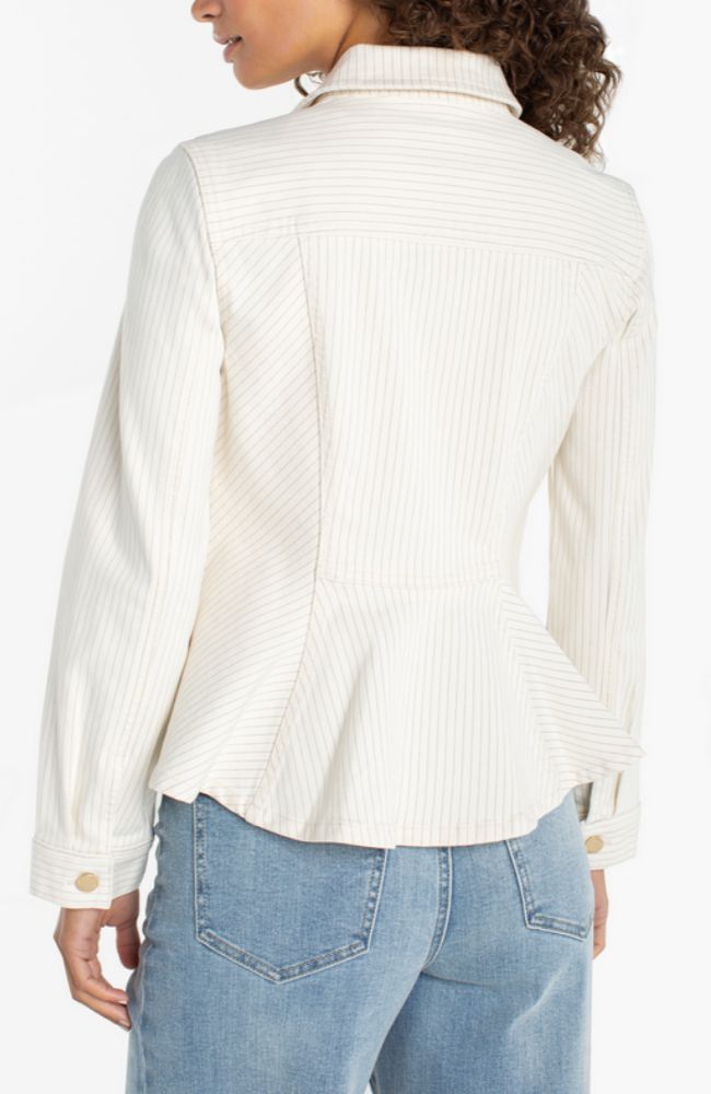 Fit and Flare Trucker Jacket