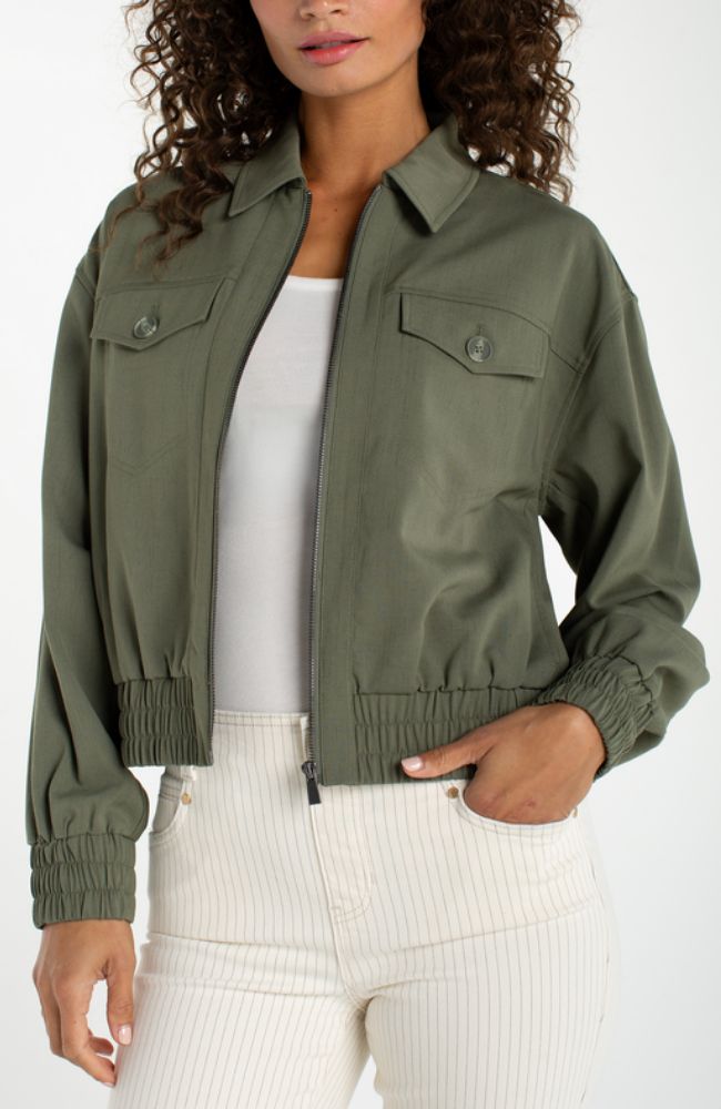 Zip Front Jacket