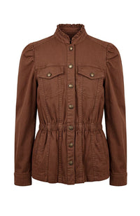Puff Sleeve Trucker Jacket