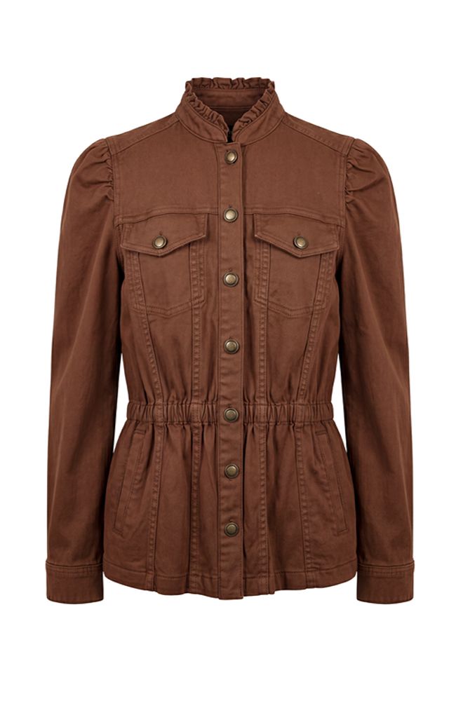 Puff Sleeve Trucker Jacket
