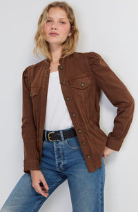 Puff Sleeve Trucker Jacket