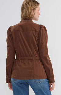 Puff Sleeve Trucker Jacket