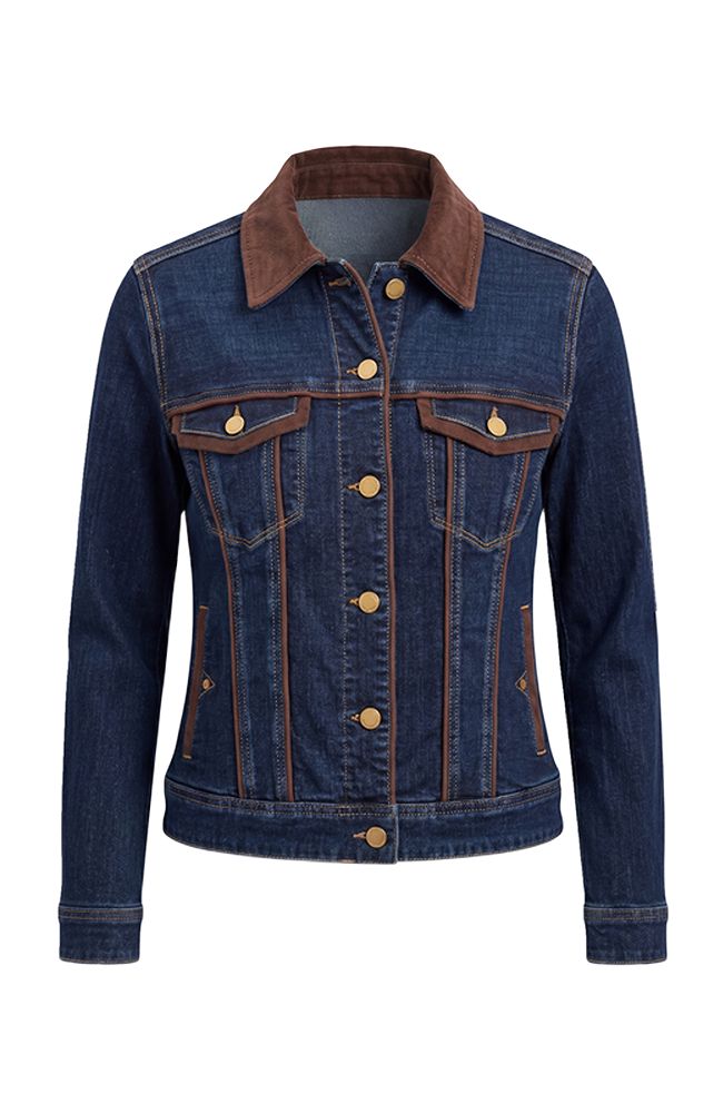 Classic Trucker with Velvet Detail