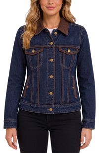 Classic Trucker with Velvet Detail
