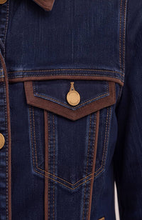 Classic Trucker with Velvet Detail