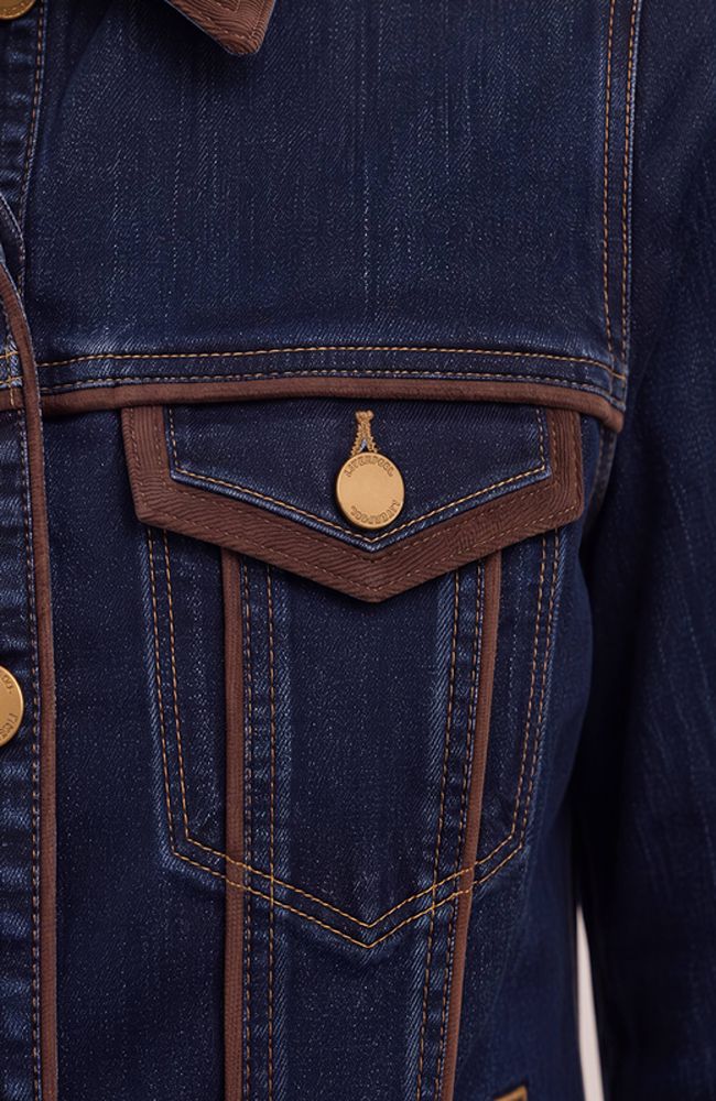 Classic Trucker with Velvet Detail
