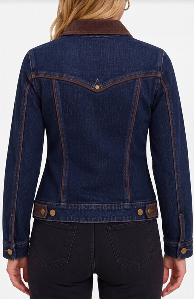 Classic Trucker with Velvet Detail