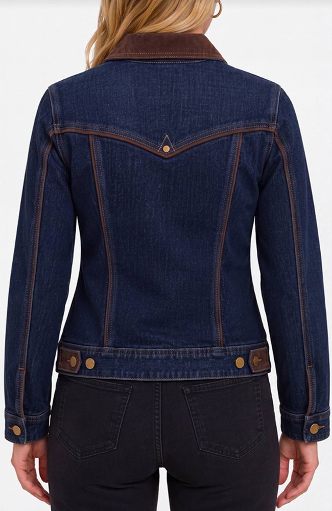Classic Trucker with Velvet Detail
